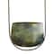 Hello Honey® 20" Oxidized Metal Hanging Planter